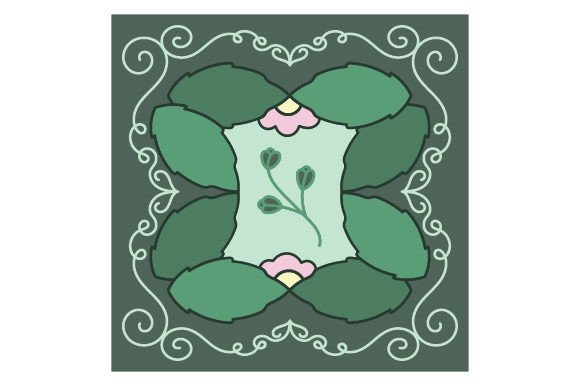 Download Vintage Floral Tiles, Spring - Floral tiles Collection