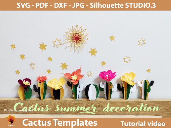 Download DIY Paper Cactus Templates - Diy paper Collection