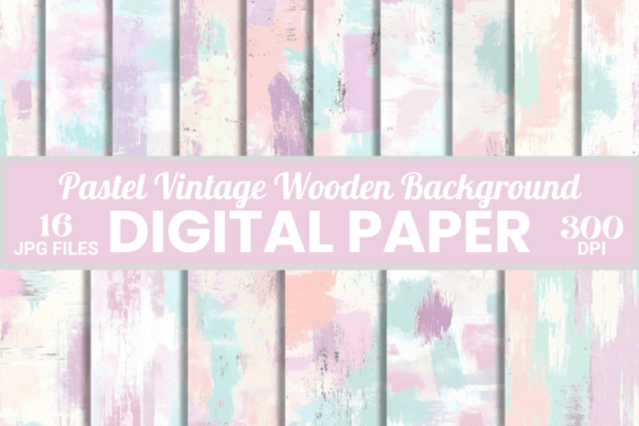 Download Pastel Vintage Wooden Pattern Background - Pattern background Collection