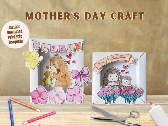Download DIY Paper Frame Craft Mothers Day - Diy paper Collection