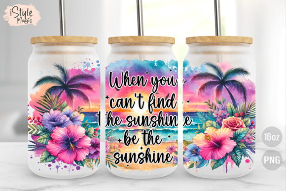 Download Inspirational Quote 16oz Glass Can Wrap - Glass Collection